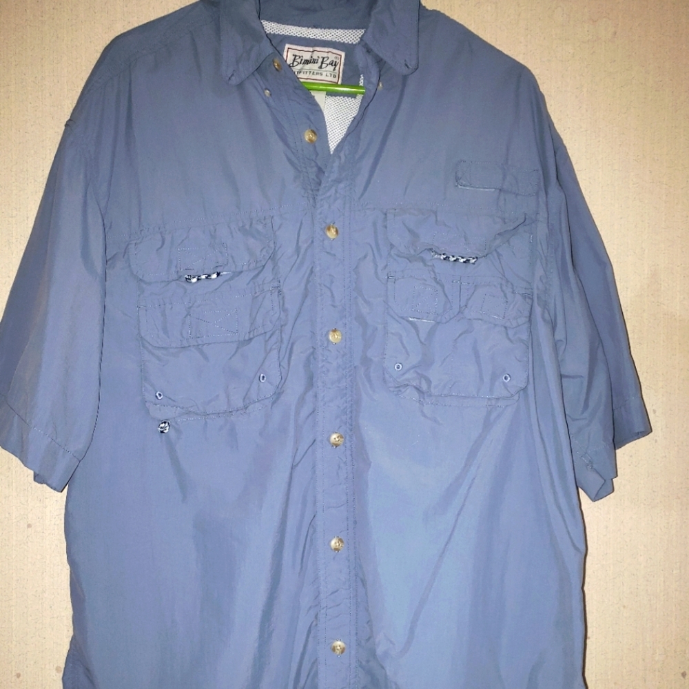 Bimini Bay Fishing Shirt Large